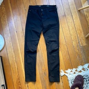 AG black skinny jeans